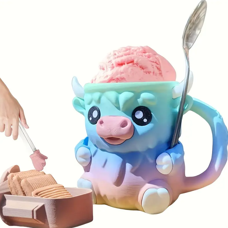 Highland Cow Pint Holder - The Viral TikTok Sensation