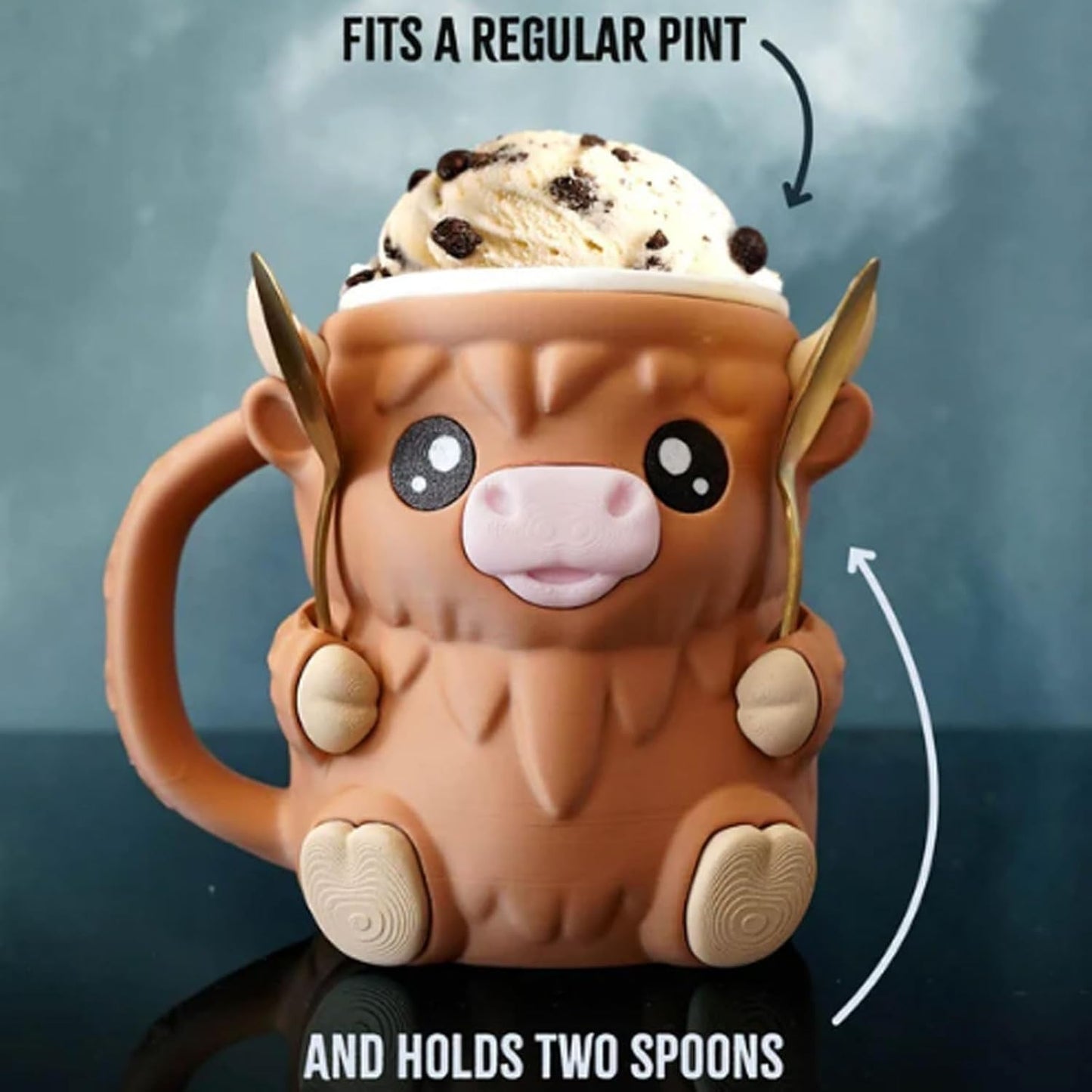 Highland Cow Pint Holder - The Viral TikTok Sensation