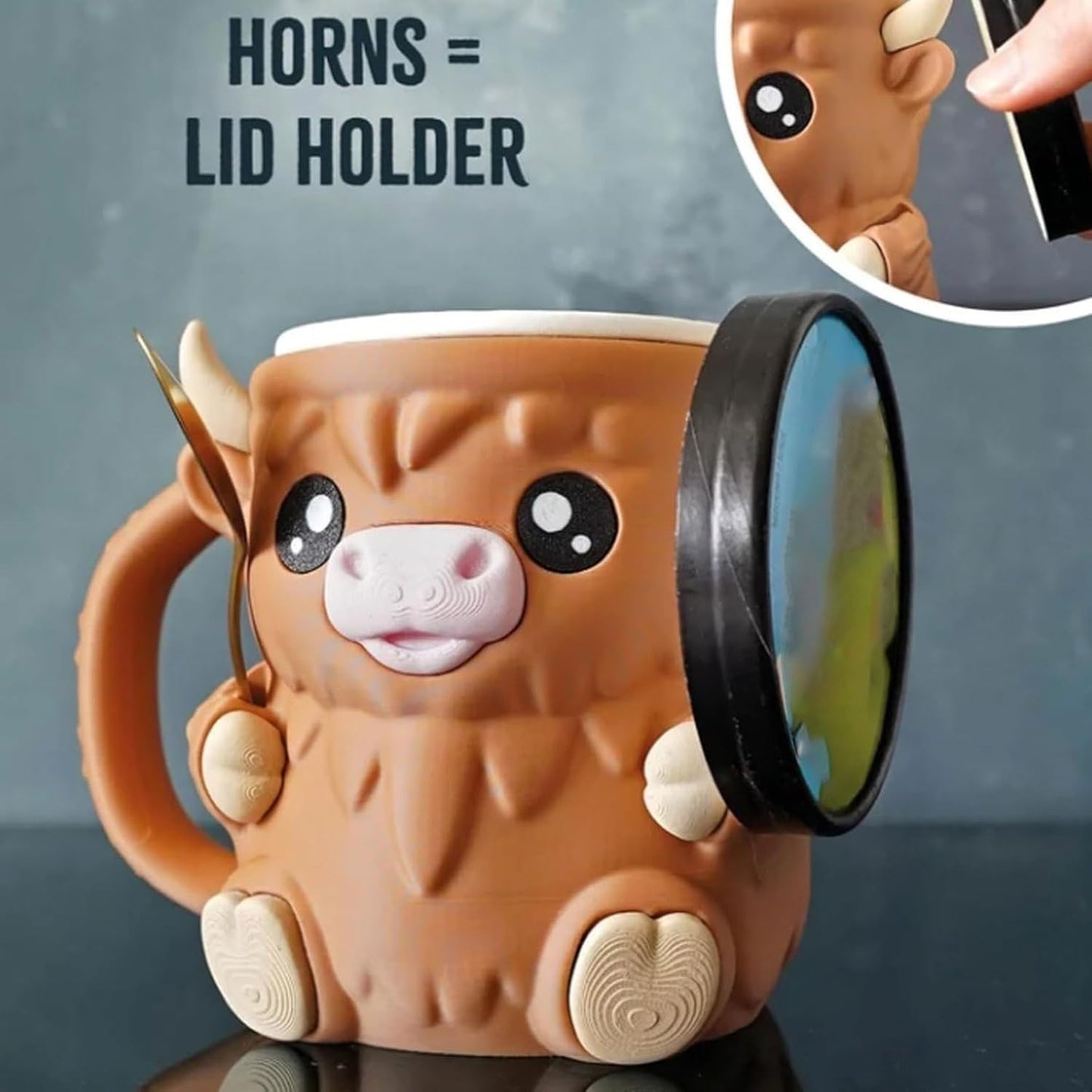 Highland Cow Pint Holder - The Viral TikTok Sensation