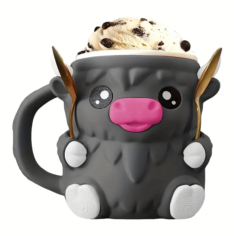 Highland Cow Pint Holder - The Viral TikTok Sensation